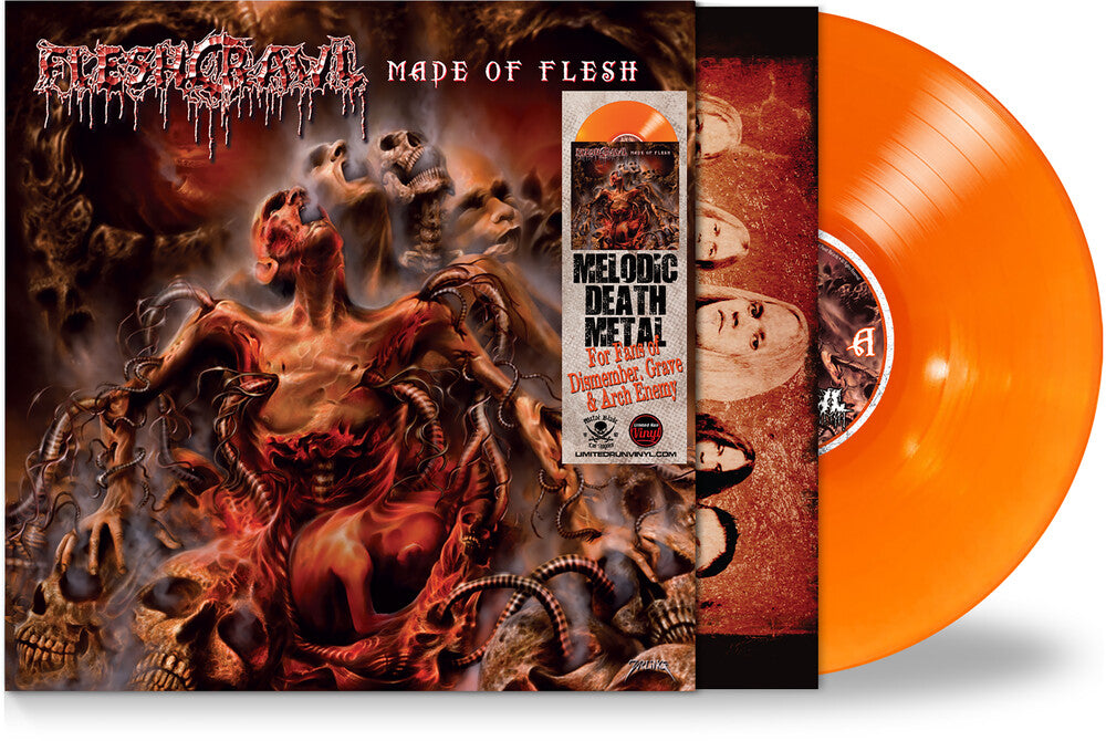 Fleshcrawl - Made Of Flesh [Colored Vinyl] [Limited Edition] (Org)