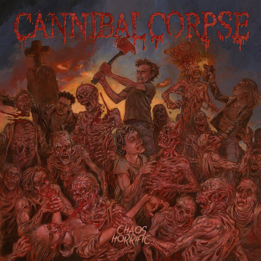 Cannibal Corpse - Chaos Horrific (Blue) [Colored Vinyl] (Smok)