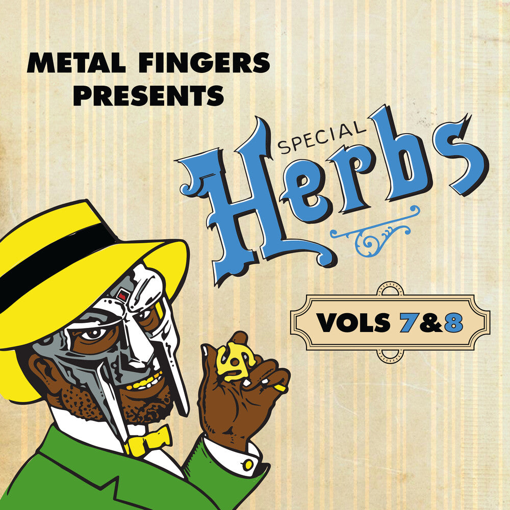 MF DOOM - Metal Fingers Presents: Special Herbs Vol. 7 & 8 [Sky Blue 2xLP]