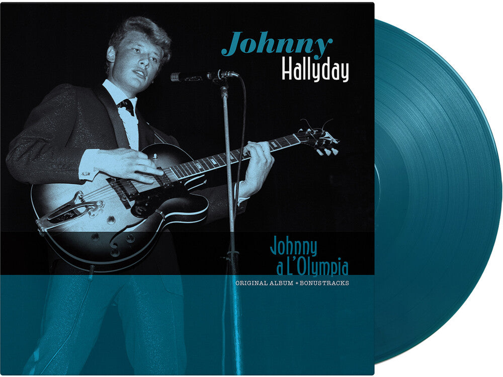 Johnny Hallyday - Johnny A L'olympia - Aquamarine Vinyl (Aqu) [Colored Vinyl]