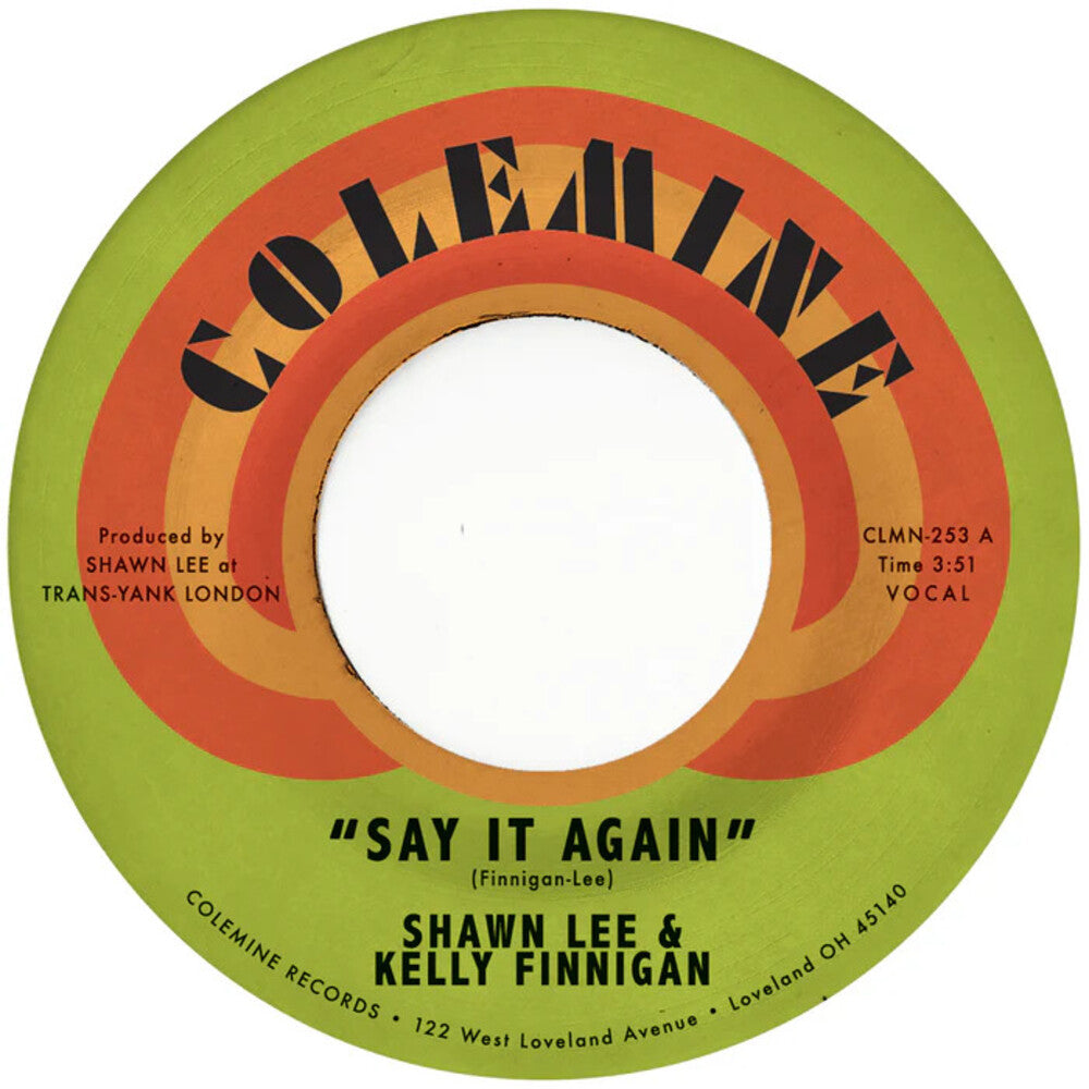 Shawn Lee  / Finnigan,Kelly - Say It Again / Harpsichord Rock [Colored Vinyl] [Clear Vinyl]