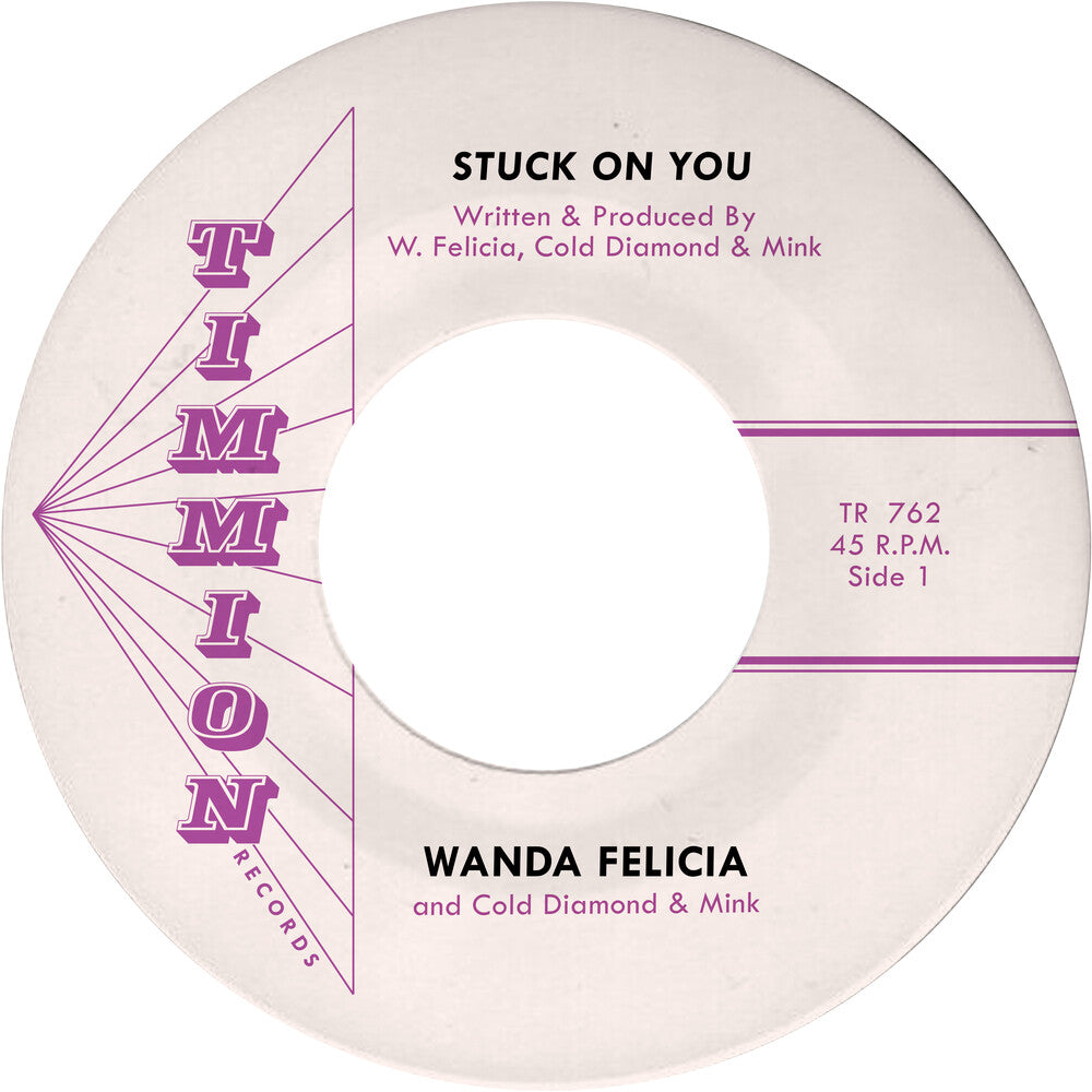 Wanda Felicia / Cold Diamond & Mink - Stuck On You [7" Vinyl]