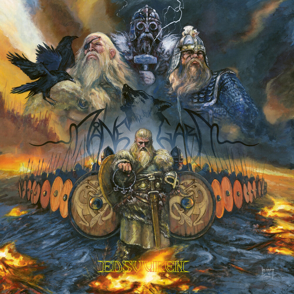 the album cover for Manegarm - Edsvuren