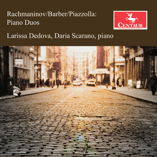Larissa Dedova - Rachmaninoff Barber & Piazzolla: Pno Duos [CD]