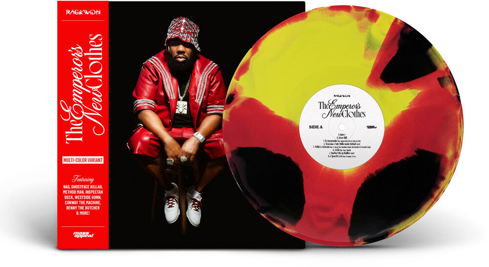 Raekwon - The Emperor's New Clothes [Ocean Cranfire Red, Yellow, Black LP]