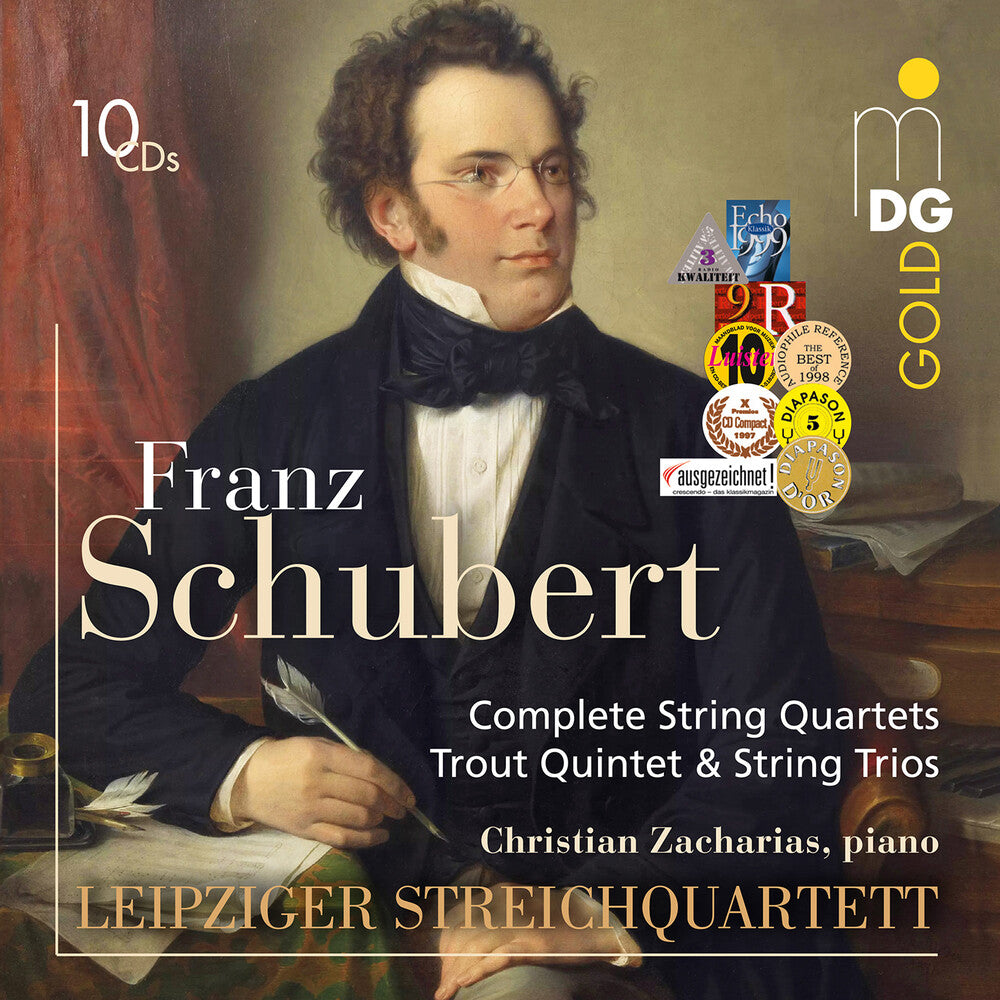 Leipziger Streichquartett - Schubert: Complete String Quartets & Trout Quintet [CD]