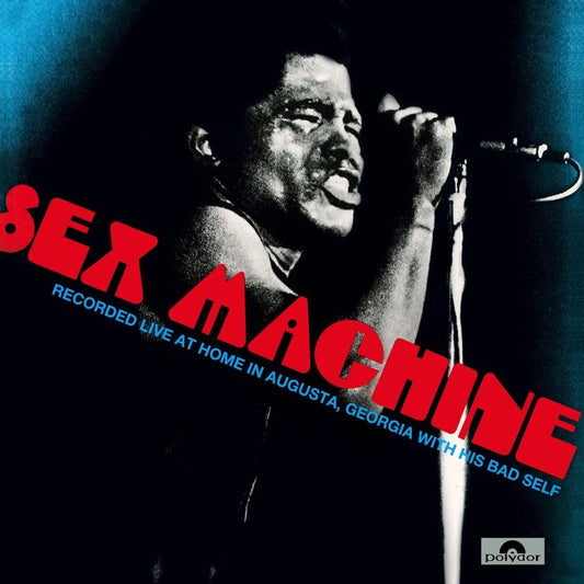 the album cover for James Brown - Sex Machine