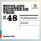 Ilya Gringolts - Nicolaus Richter De Vroe: 48 - Violinkonzert: [CD]