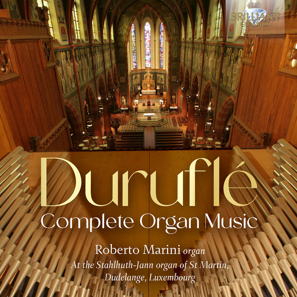 Pre-Order: Roberto Marini - Durufle: Complete Organ Music [CD]