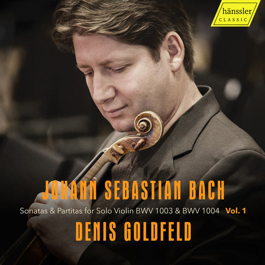 Pre-Order: Denis Goldfeld - J.S. Bach: Sons & Partitas For Solo Vn Bwv 1003 & [CD]