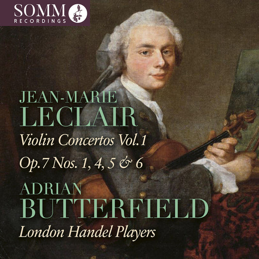 Adrian Butterfield - Jean-Marie Leclair: Vn Cons Vol. 1 - Op. 7 Nos. [CD]