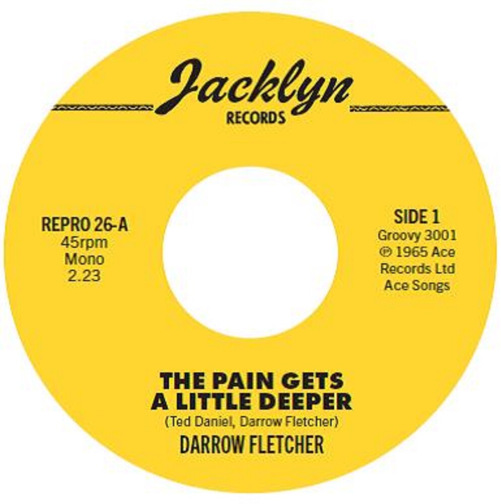 Darrow Fletcher - Pain Gets A Little Deeper / My Judgement Day (Uk) [LP]