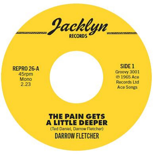 Darrow Fletcher - Pain Gets A Little Deeper / My Judgement Day (Uk) [LP]