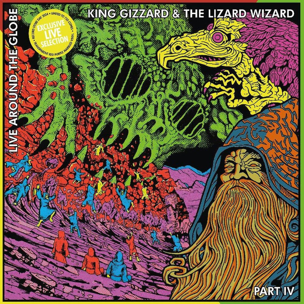 King Gizzard & The Lizard Wizard - Live Around The Globe: Part Iv [LP]