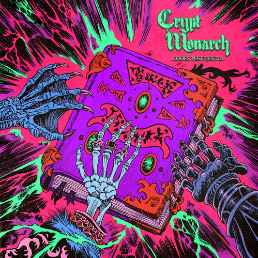 Crypt Monarch - Codex Pestilentia (Blue) [Colored Vinyl] (Grn) (Spla)