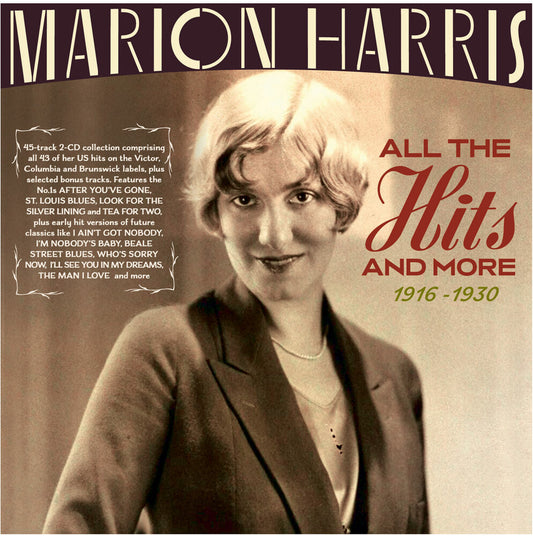 Marion Harris - All The Hits And More 1916-1930 [CD]