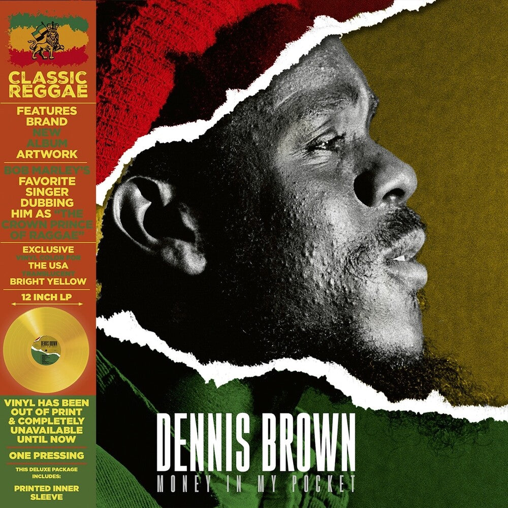 Dennis Brown - Money In My Pocket [Deluxe Yellow Colored Vinyl] (Remastered)