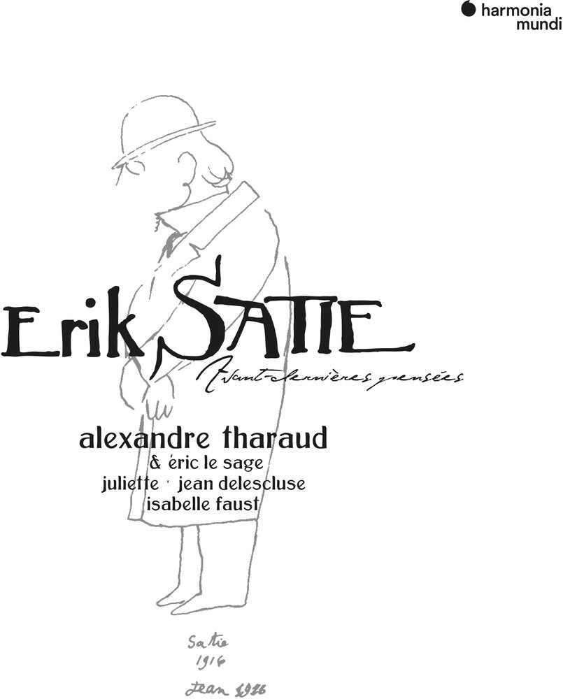 Pre-Order: Alexandre Tharaud  / Le Sage,Eric - Satie: Avant-Dernieres Pensees [Limited Edition]
