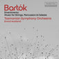 the album cover for Tasmanian Symphony Orchestra / Eivind Aadland - Bartok: Divertimento Music For Strings
