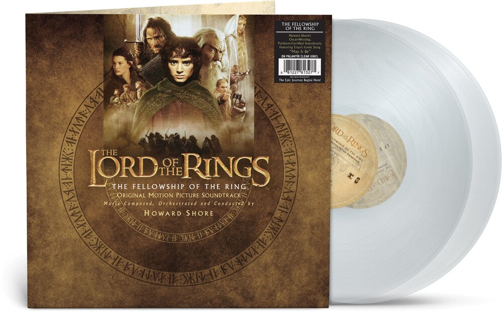 Howard Shore - Lord Of The Rings: Fellowship Of The Ring [Indie Exclusive Palantir Clear LP]