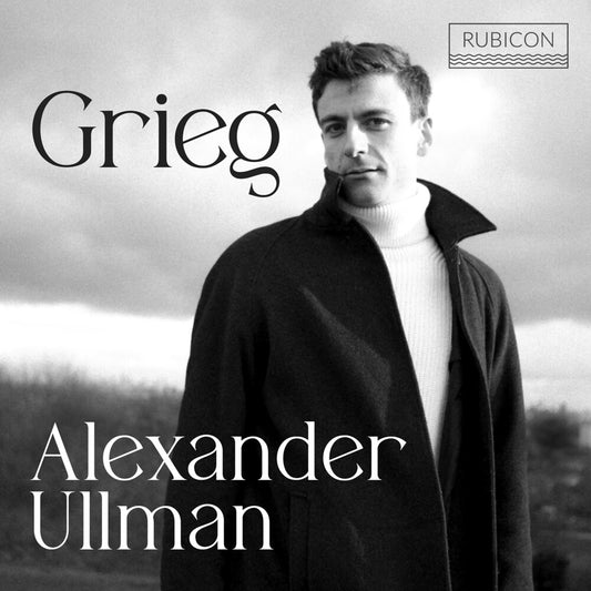 the album cover for Alexander Ullman - Grieg