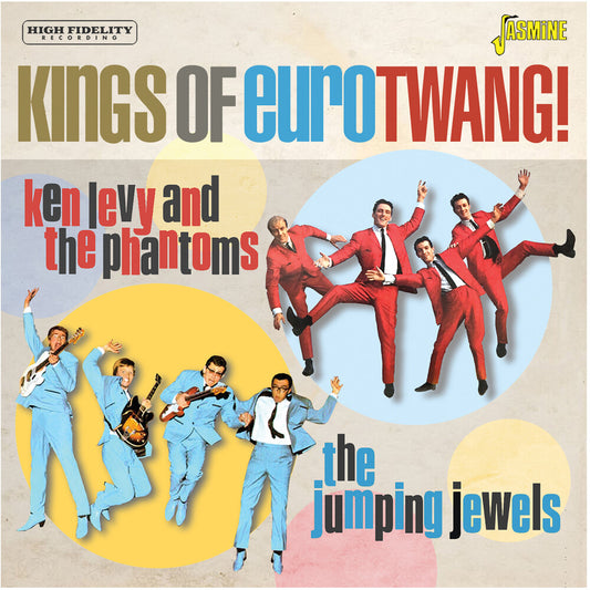 Ken Levy  & The Phantoms / Jumping Jewels - Kings Of Eurotwang (Uk) [CD]