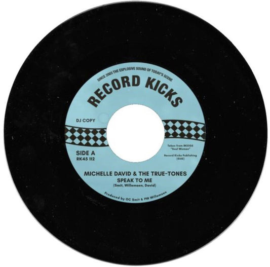 Michelle David  & True-Tones - Speak To Me / Running [LP]