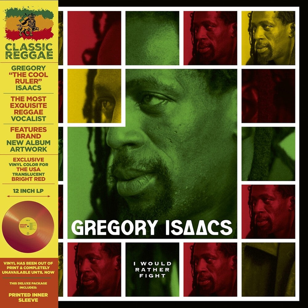 Gregory Isaacs - I Would Rather Fight - Red [Colored Vinyl] [Deluxe] [Limited Edition]