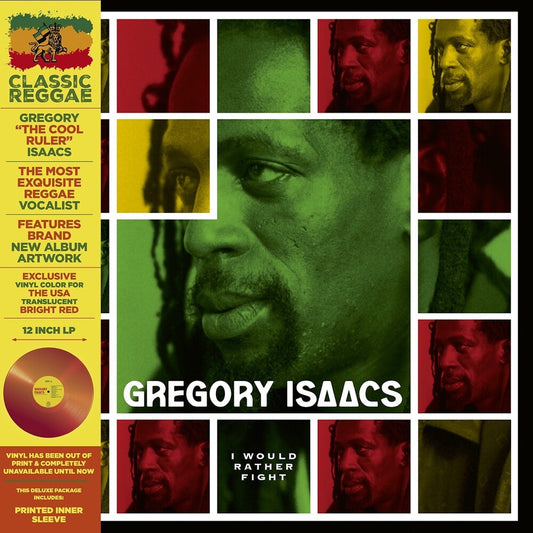 Gregory Isaacs - I Would Rather Fight - Red [Colored Vinyl] [Deluxe] [Limited Edition]