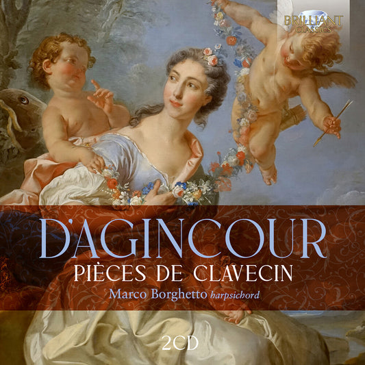 Pre-Order: Marco Borghetto - D'agincour: Pieces De Clavecin [CD]