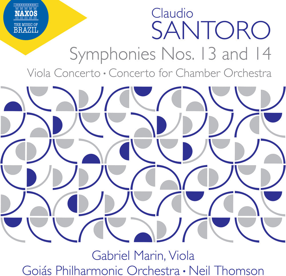 Gabriel Marin - Santoro: Sym No. 13: Sym No. 14: Viola Con: Con [CD]