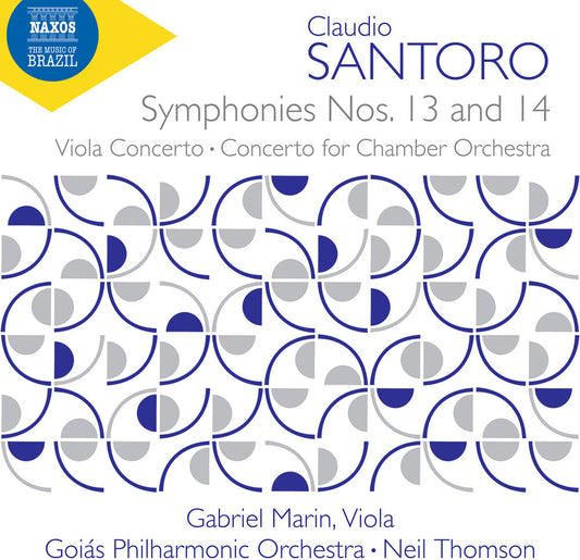 Gabriel Marin - Santoro: Sym No. 13: Sym No. 14: Viola Con: Con [CD]