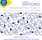 Gabriel Marin - Santoro: Sym No. 13: Sym No. 14: Viola Con: Con [CD]