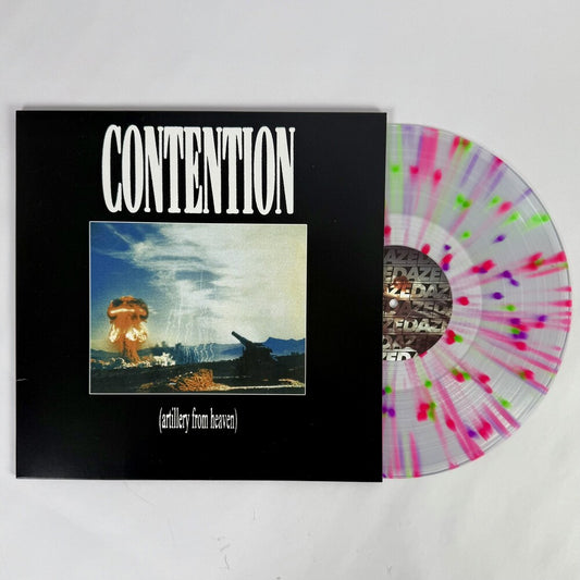 Contention - Artillery From Heaven - Neon Splatter [Colored Vinyl]