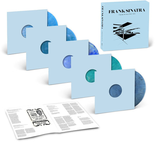 the album cover for Frank Sinatra - Long Ago Far Away (1943-1951) (W/Book) (Box)