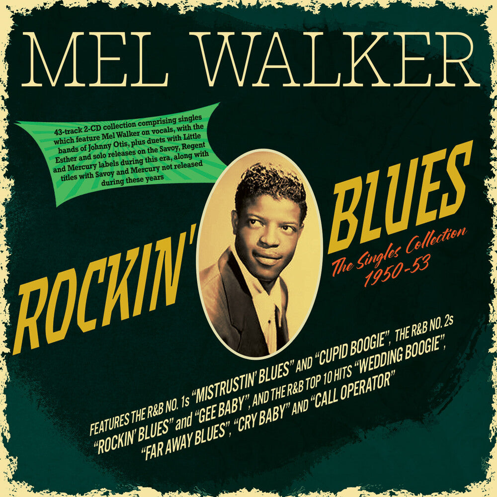 Pre-Order: Mel Walker - Rockin' Blues: The Singles Collection 1950-53 [CD]