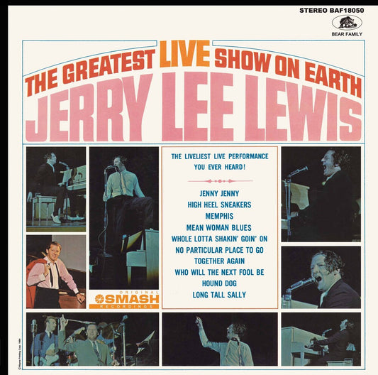 Jerry Lewis  Lee - Greatest Live Show On Earth [LP]