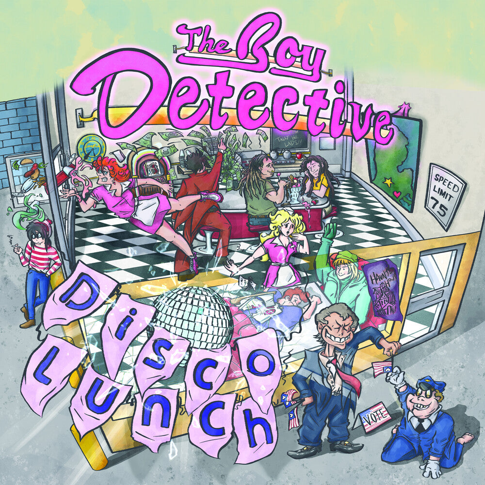 Pre-Order: Boy Detective - Disco Lunch [Purple Vinyl]