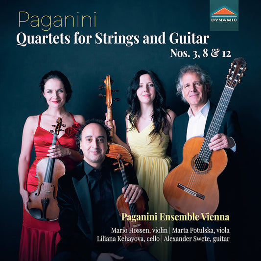 Pre-Order: Paganini Ensemble Vienna - Nicolo Paganini: Qrts For Strsand Guitar Nos. 3 Op [CD]