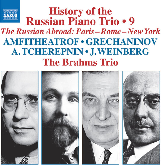 Pre-Order: Brahms Trio - History Of The Russian Pno Trio Vol. 9 [CD]