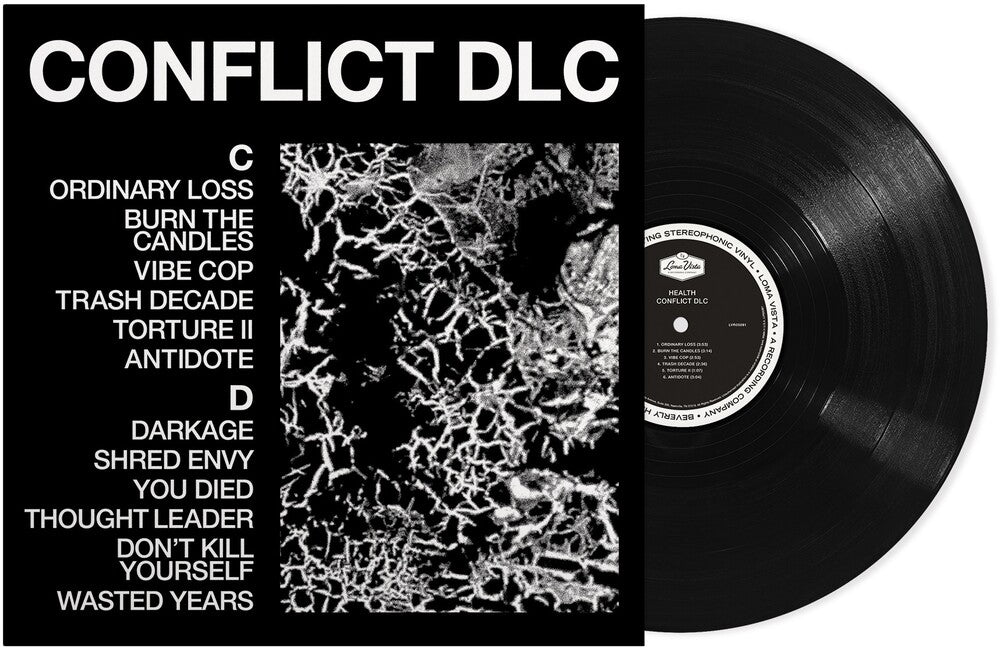 the album cover for Health - CONFLICT DLC