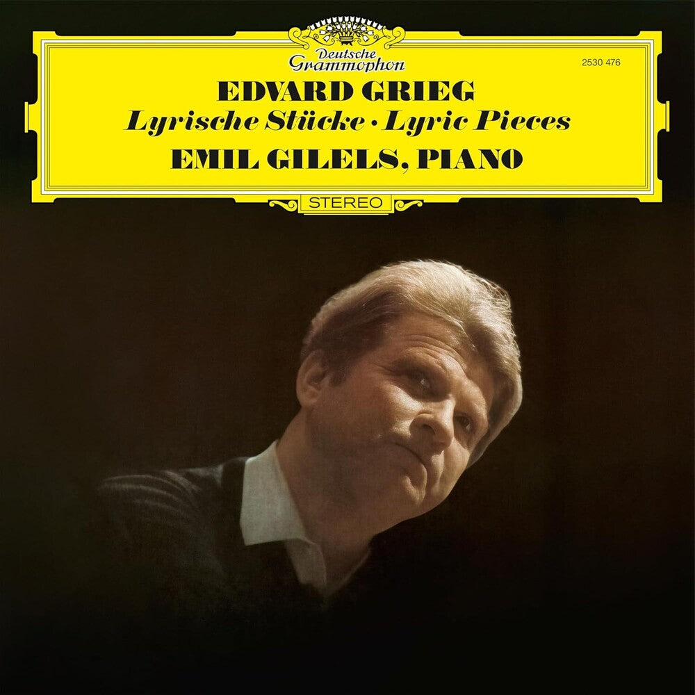 the album cover for Emil Gilels - Grieg Lyric Pieces (The Original Source Series)