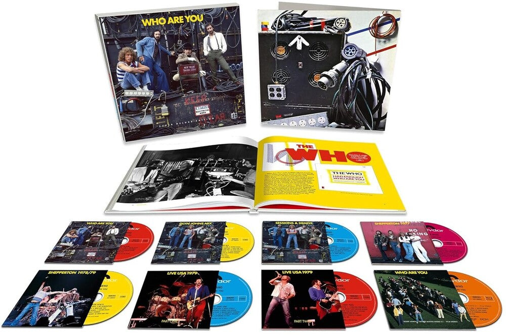 the album cover for The Who - Who Are You (2025) - [Super Deluxe 7CD Blu Ray]