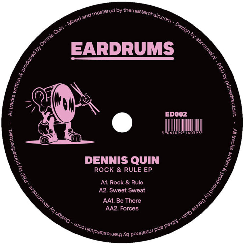 Pre-Order: Dennis Quin - Rock & Rule (Ep) [LP]