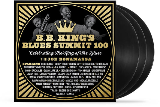 Pre-Order: Joe Bonamassa - B.B. King's Blues Summit 100 [180g 3xLP Black Vinyl in Gatefold Jacket with 20-page booklet and download card]