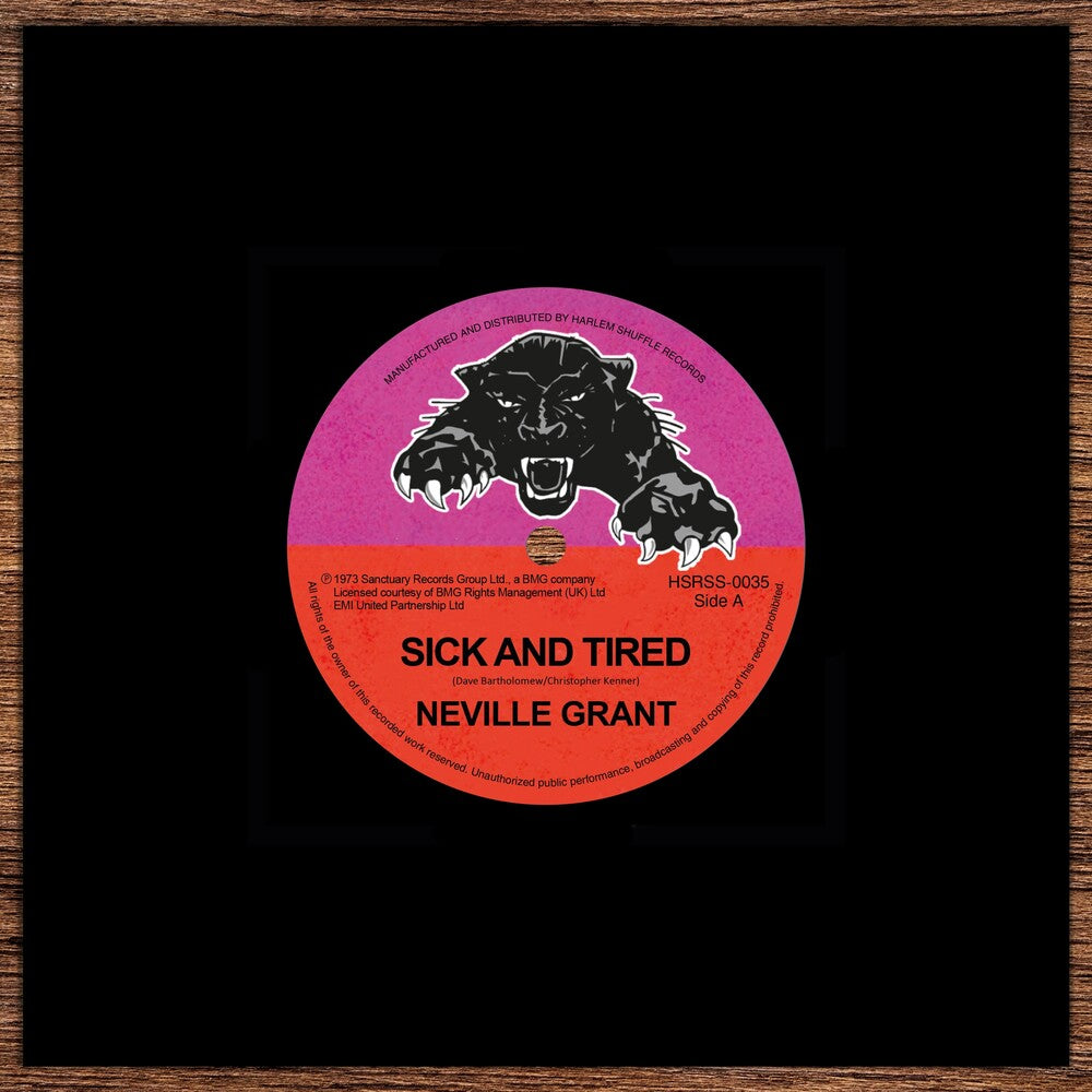 Neville Grant - Sick And Tired / Black Man's Time [LP]