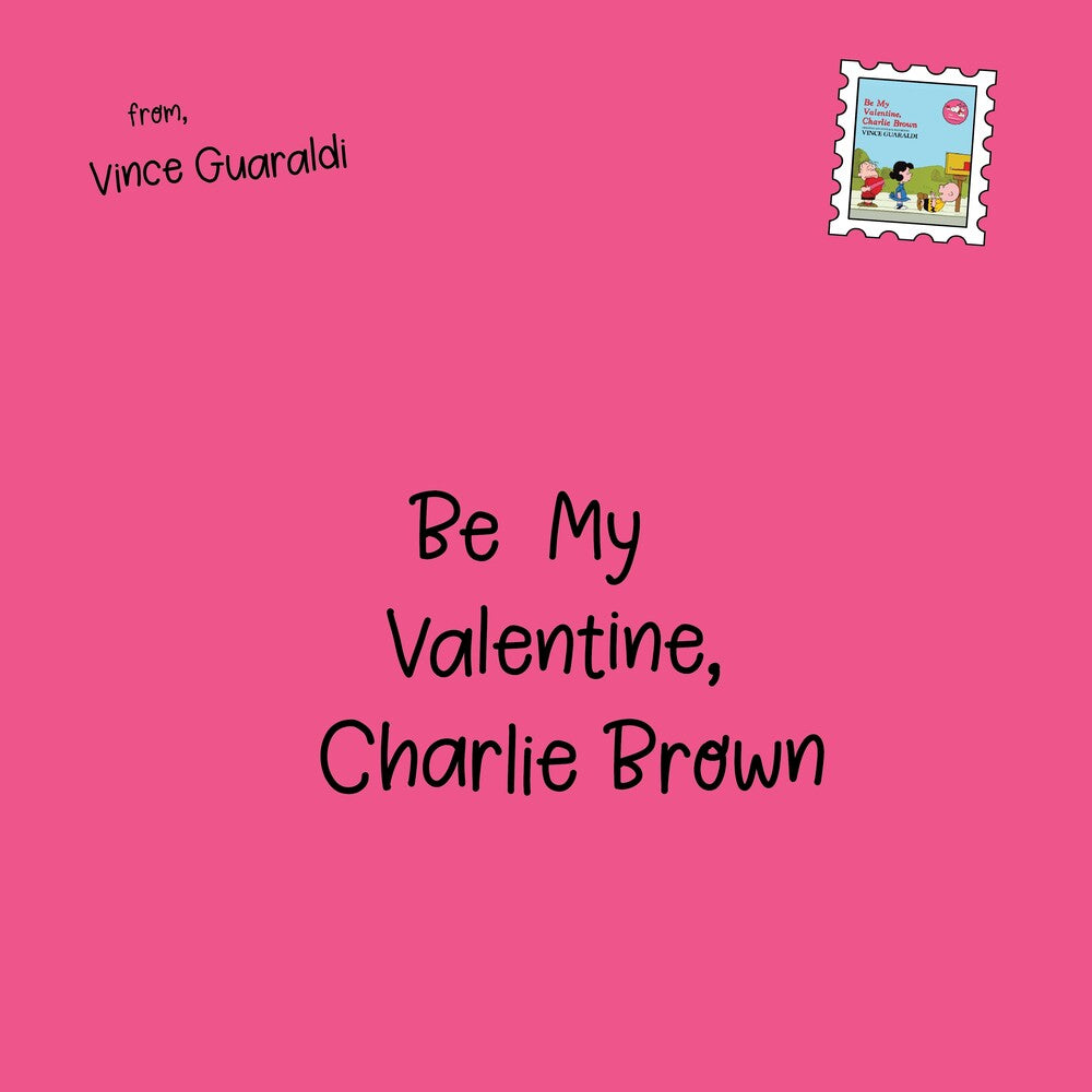 Pre-Order: Vince Guaraldi - Be My Valentine, Charlie Brown - Selections From The Original Soundtrack [Indie Exclusive Red Heart Shaped LP]
