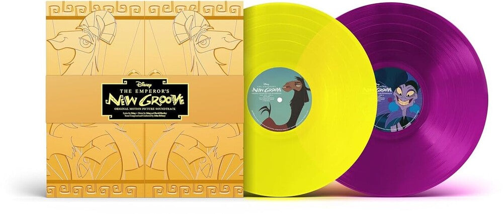 the album cover for Emperor's New Groove O.S.T. - Emperor's New Groove O.S.T. [Lemonade and Grape Colored Vinyl]