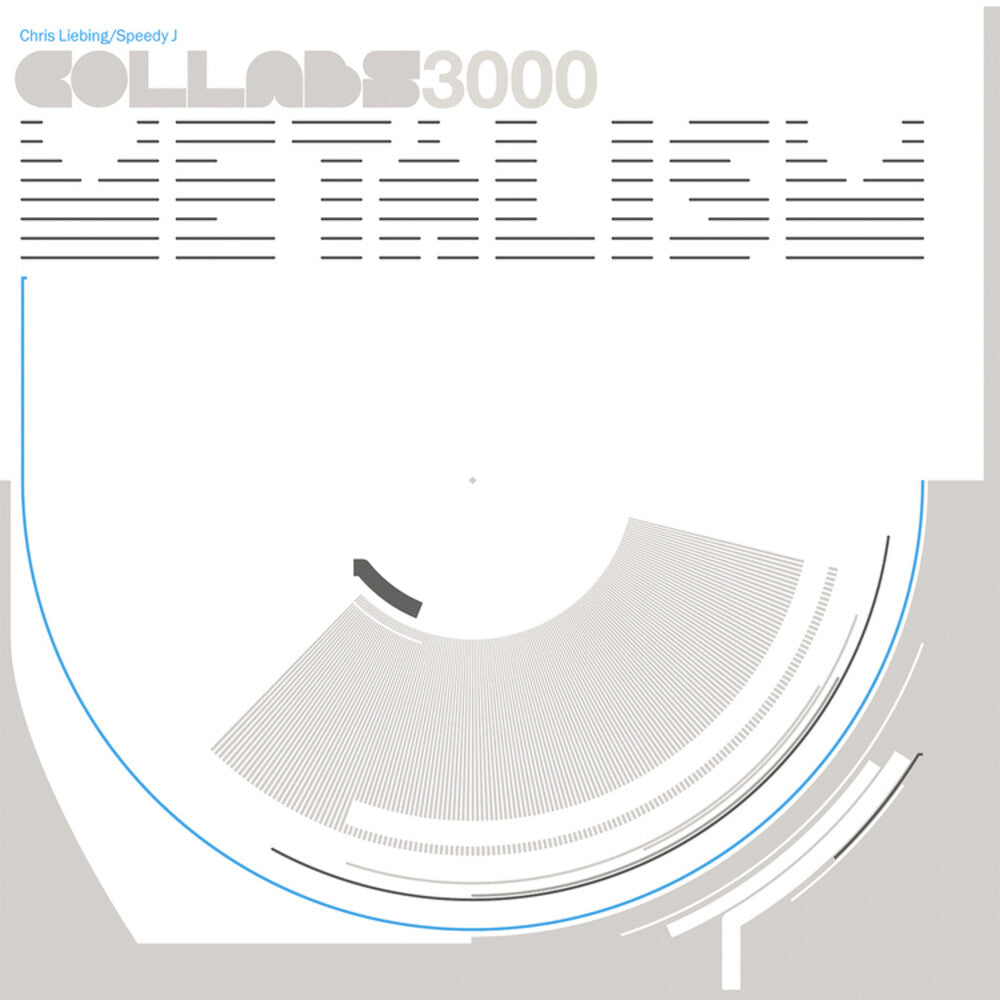 the album cover for Chris Liebing  / Speedy J / Collabs 3000 - Metalism (Aniv)