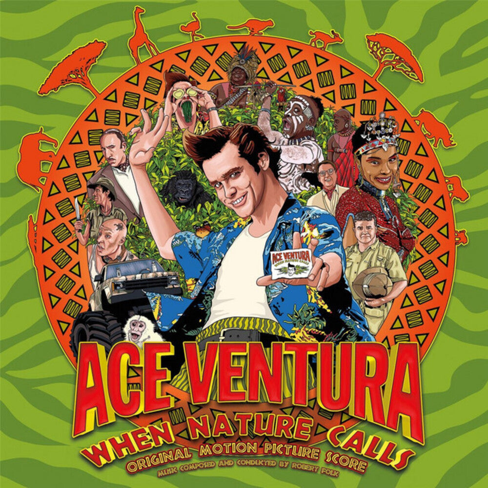 Pre-Order: Robert Folk  (Colv) (Grn) - Ace Ventura: When Nature Calls - O.S.T. [Colored Vinyl]